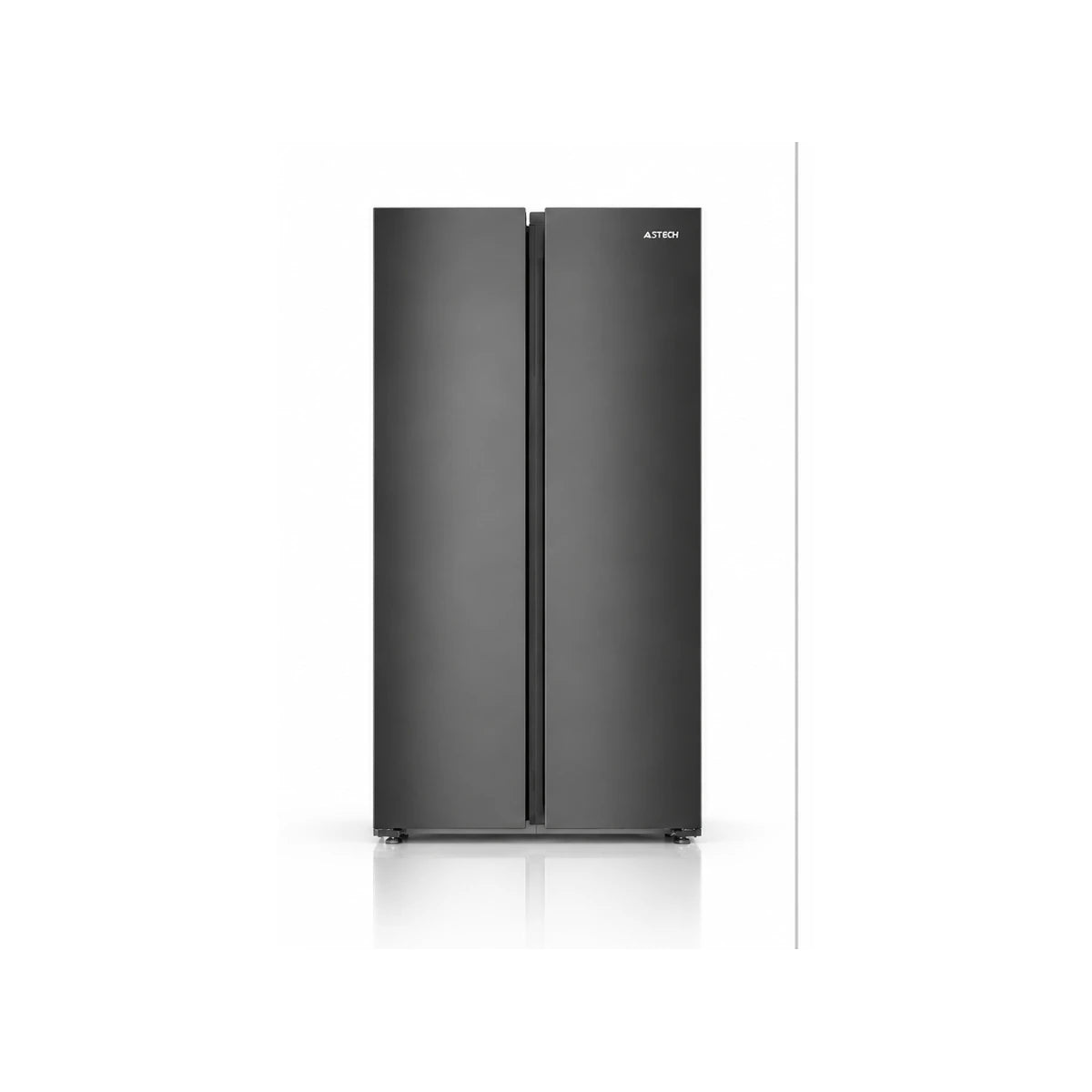 REFRIGERATEUR ASTECH SIDE BY SIDE 2 PORTES 515L GRIS FSS5000DD0G — vue 1