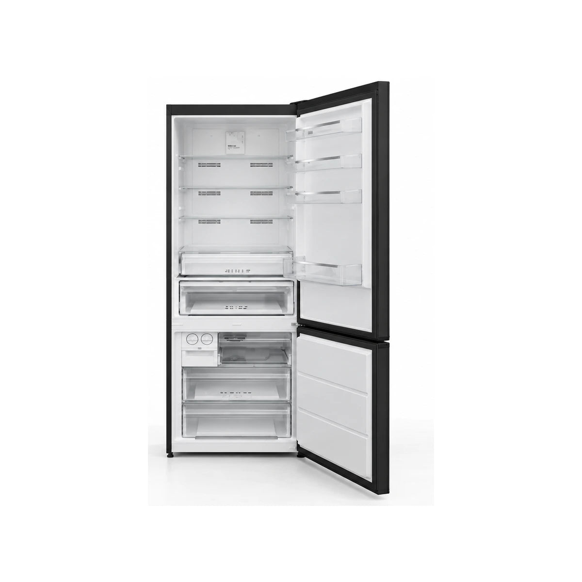 REFRIGERATEUR ENDURO COMBINE 3 TIROIRS 595L NO FROST NOIR RCNS595DSX — vue 3