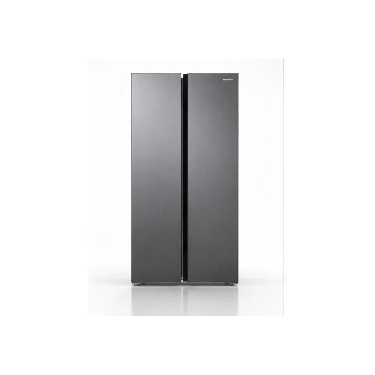 REFRIGERATEUR HISENSE SIDE BY SIDE 2 PORTES 428L INVERTER INOX RC55WS4SA — vue 1