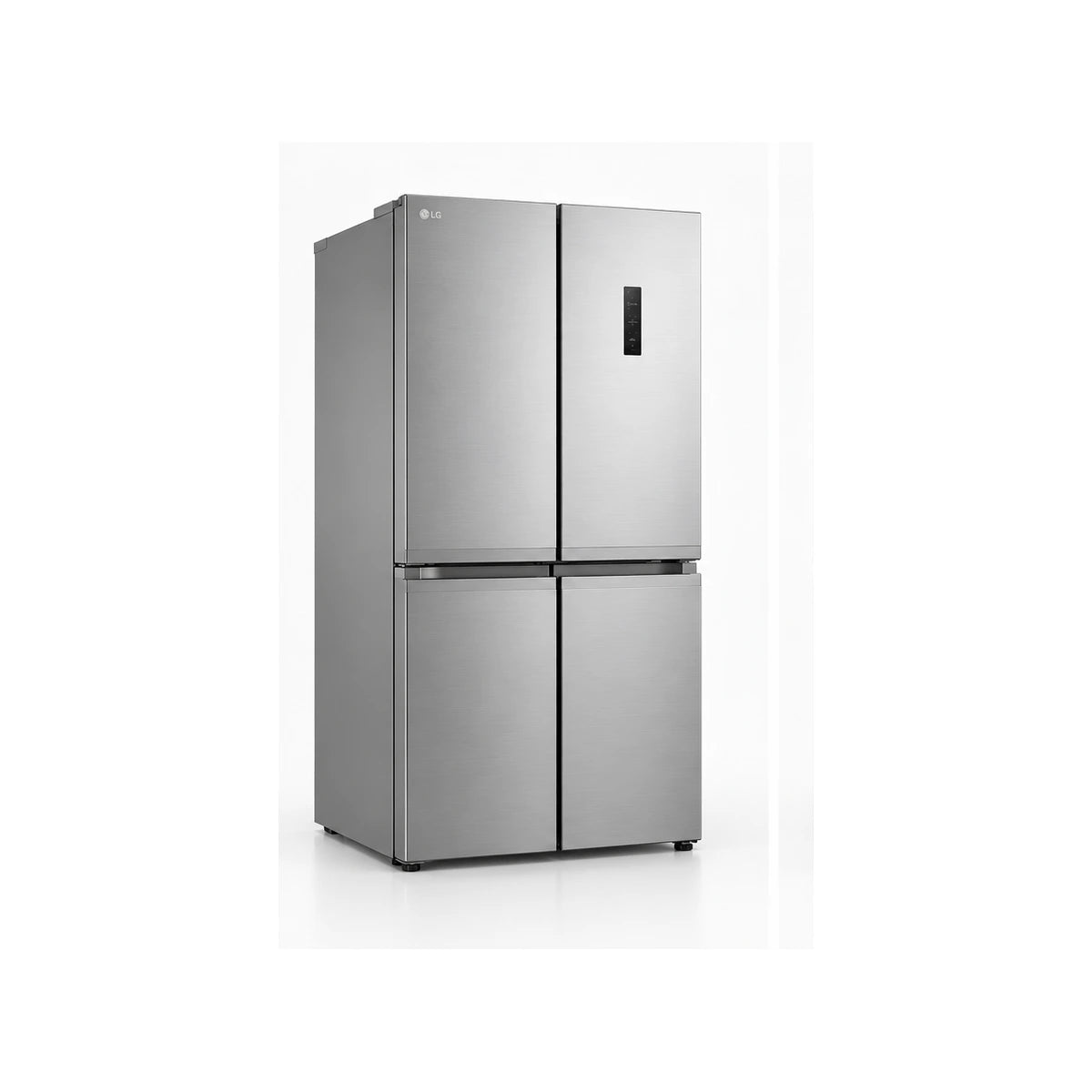 REFRIGERATEUR LG SIDE BY SIDE 4 PORTES 550L INVERTER GRIS GCFB50FPLAM — vue 2