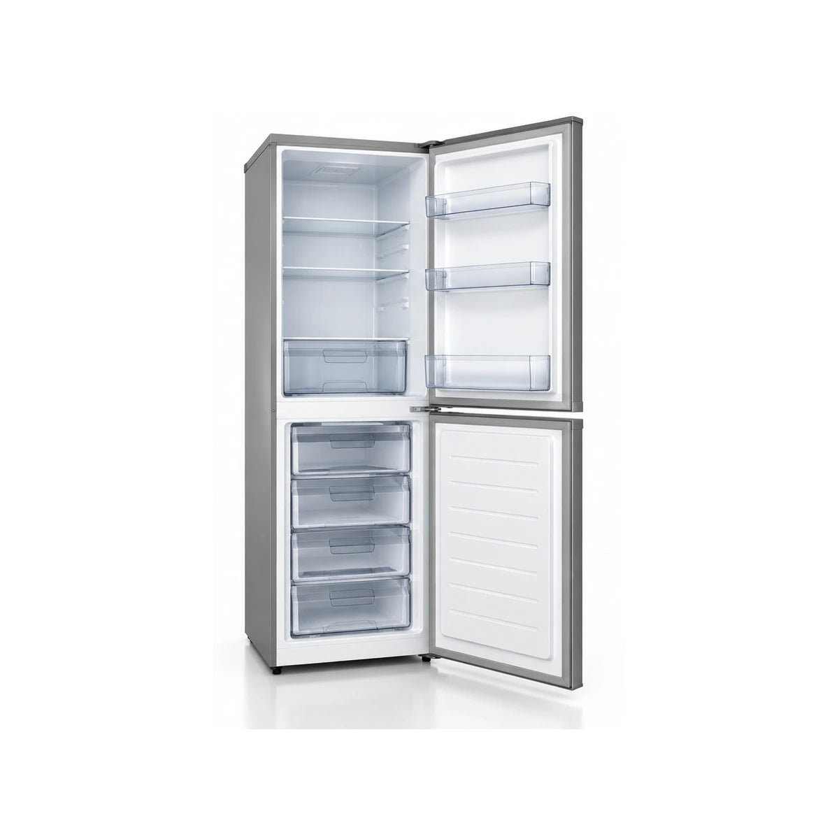 REFRIGERATEUR ROCH COMBINE 4 TIROIRS 290L GRIS RFR290BB — vue 3