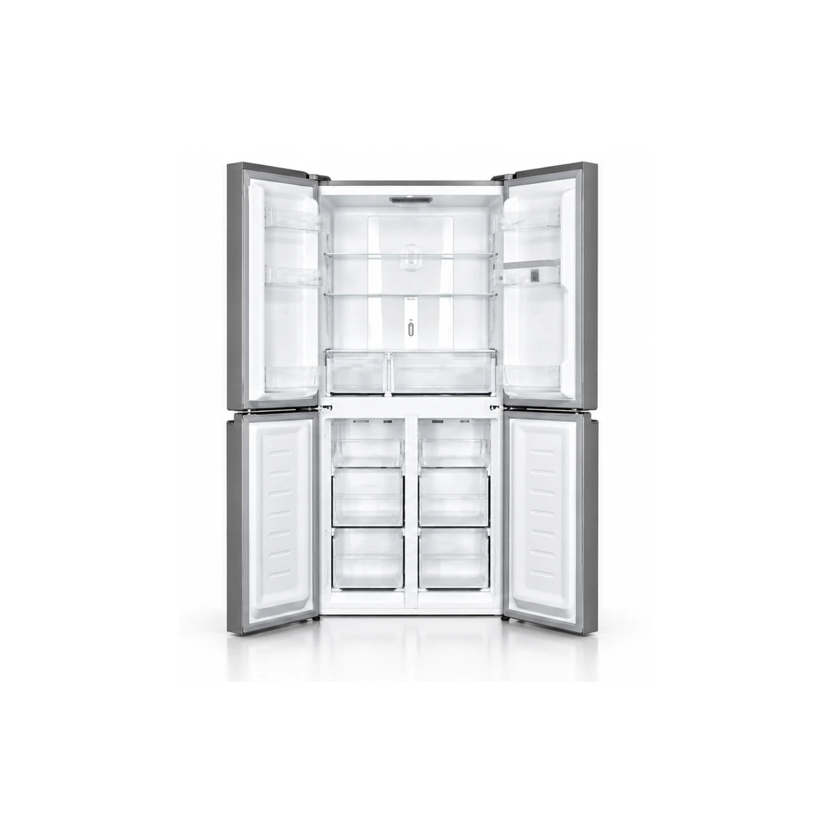 REFRIGERATEUR ROCH SIDE BY SIDE 4 PORTES AVEC FONTAINE 525L GRIS RFR525IWD4 — vue 3