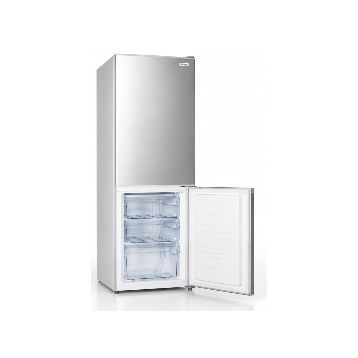 REFRIGERATEUR SMART TECHNOLOGY COMBINE 3 TIROIRS 255L GRIS STCB322H — vue 3