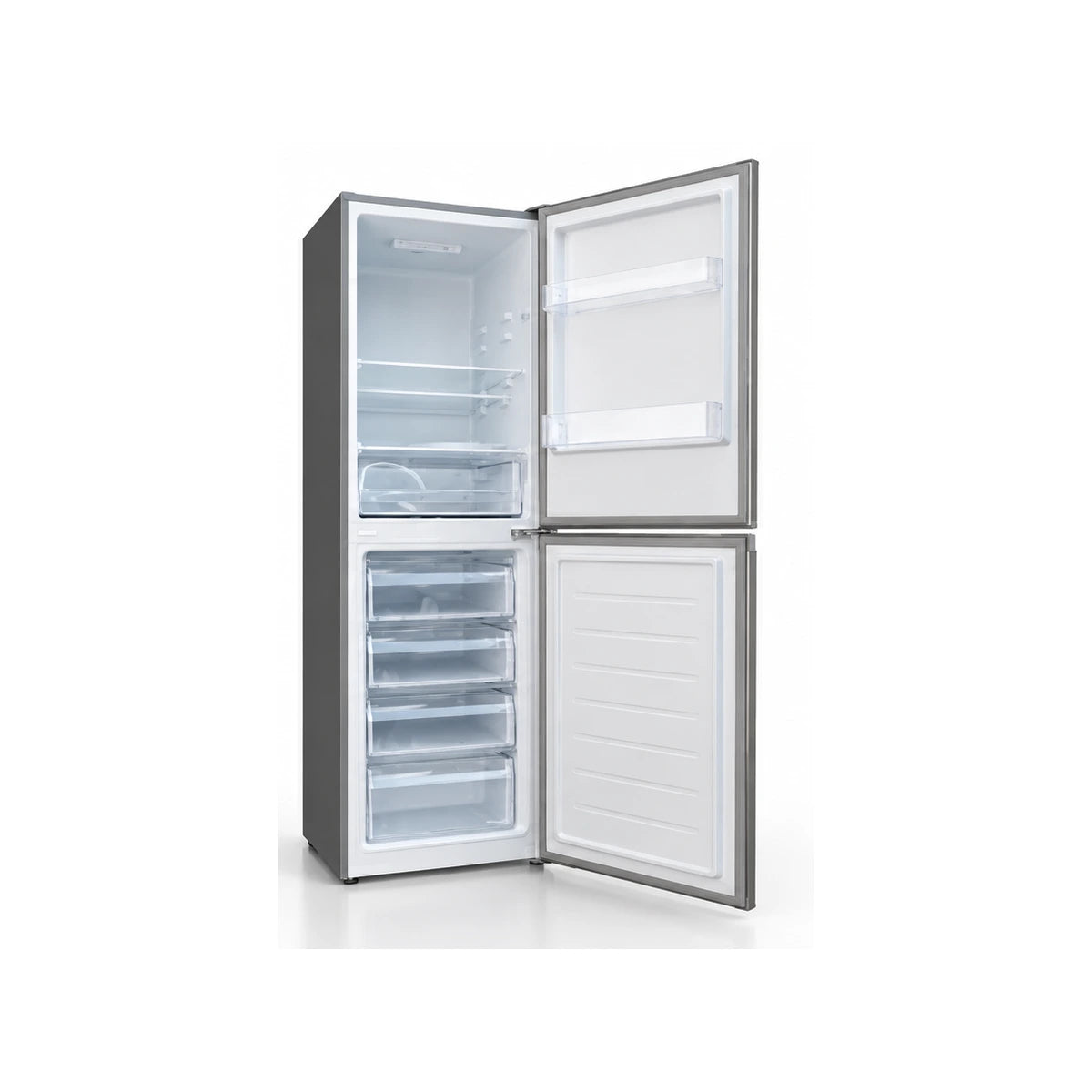REFRIGERATEUR SMART TECHNOLOGY COMBINE 4 TIROIRS GRIS STCB304M — vue 3