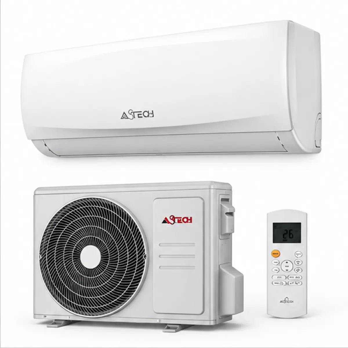 SPLIT ASTECH 24000BTU 3CV 24RB410 — autre vue