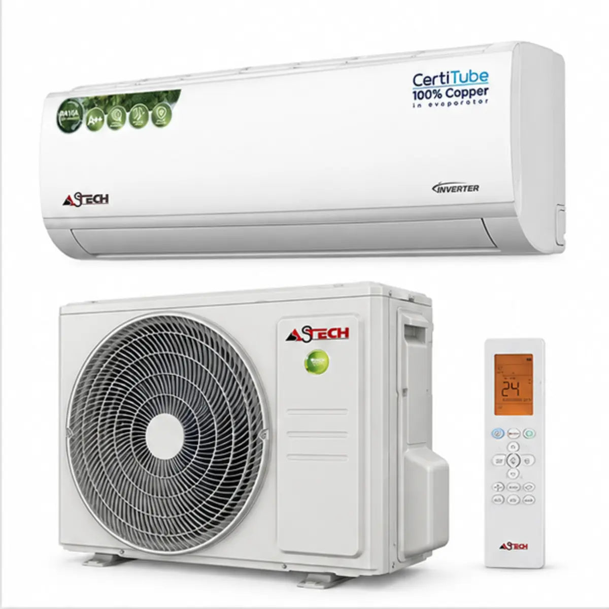 SPLIT ASTECH 9000BTU 1.25 INVERTER +WIFI AST09VTF11MA — autre vue