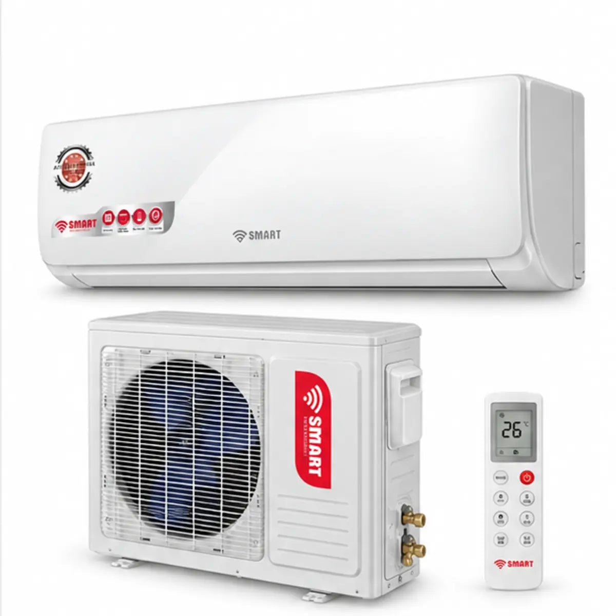 SPLIT SMART TECHNOLOGY 18000BTU INVERTER GAZ 410 MATRIX STS18 — autre vue