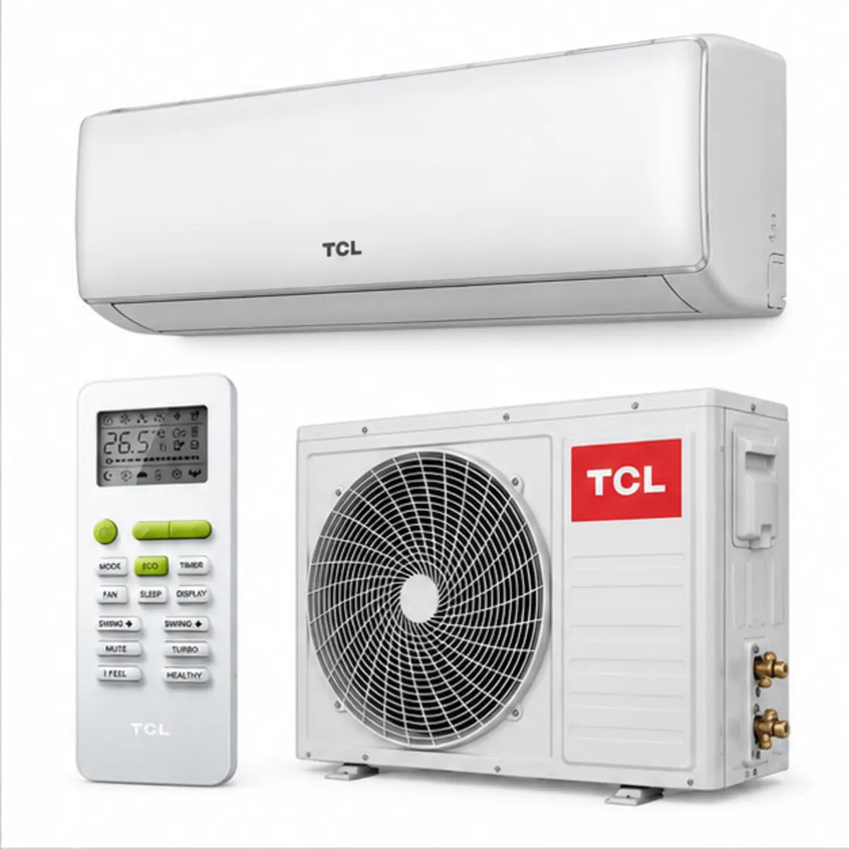 SPLIT TCL 12000BTU 1.5CV GAZ 410 — autre vue