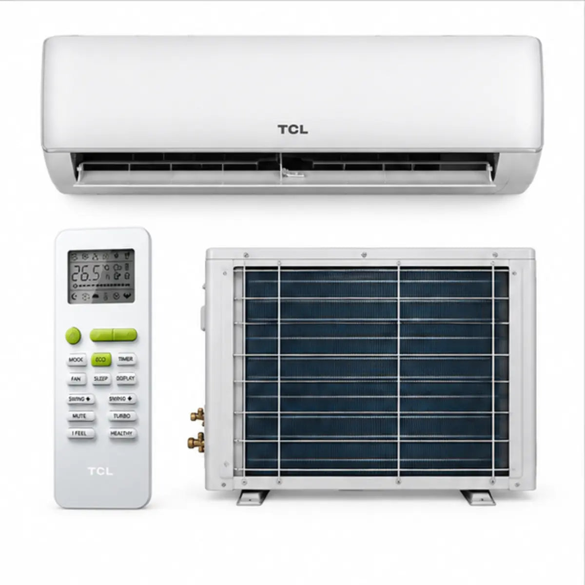 SPLIT TCL 12000BTU 1.5CV GAZ 410 — vue 3