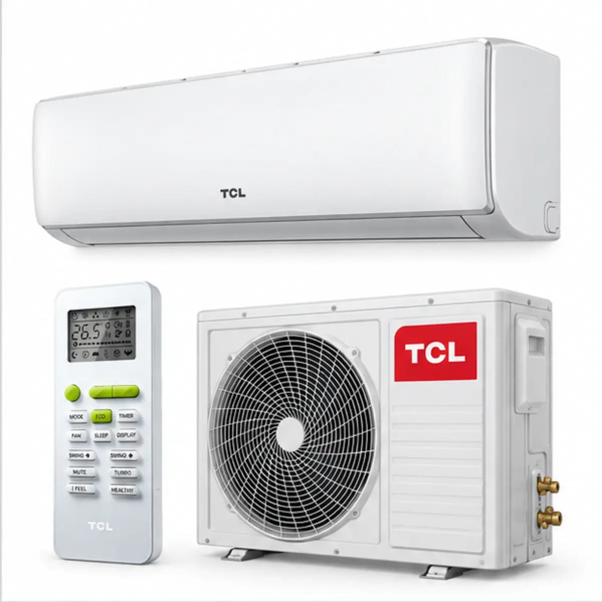 SPLIT TCL 18000BTU 2.5CV GAZ 410 — autre vue