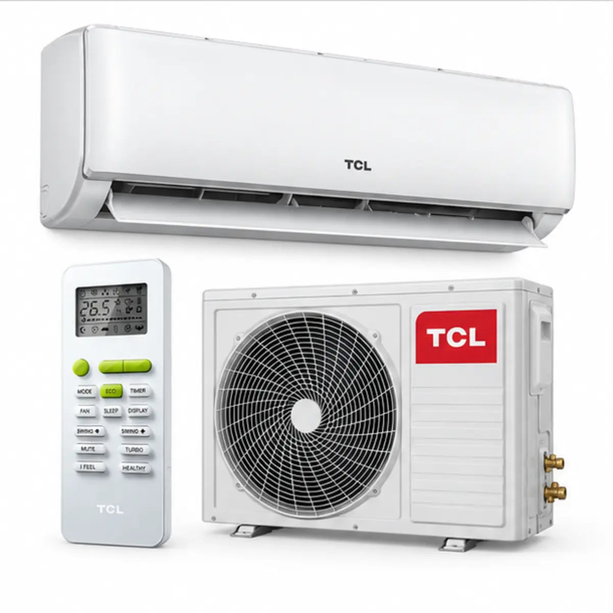 SPLIT TCL 18000BTU 2.5CV GAZ 410 — vue 3