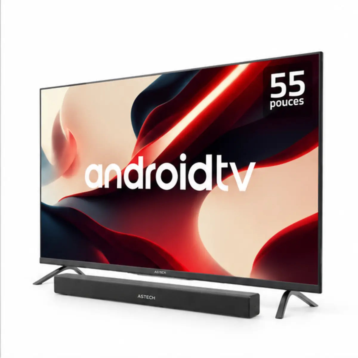 TÉLÉVISEUR ASTECH 65" SMART GOOGLE TV 65GT3027H/65GT3030HQ — autre vue